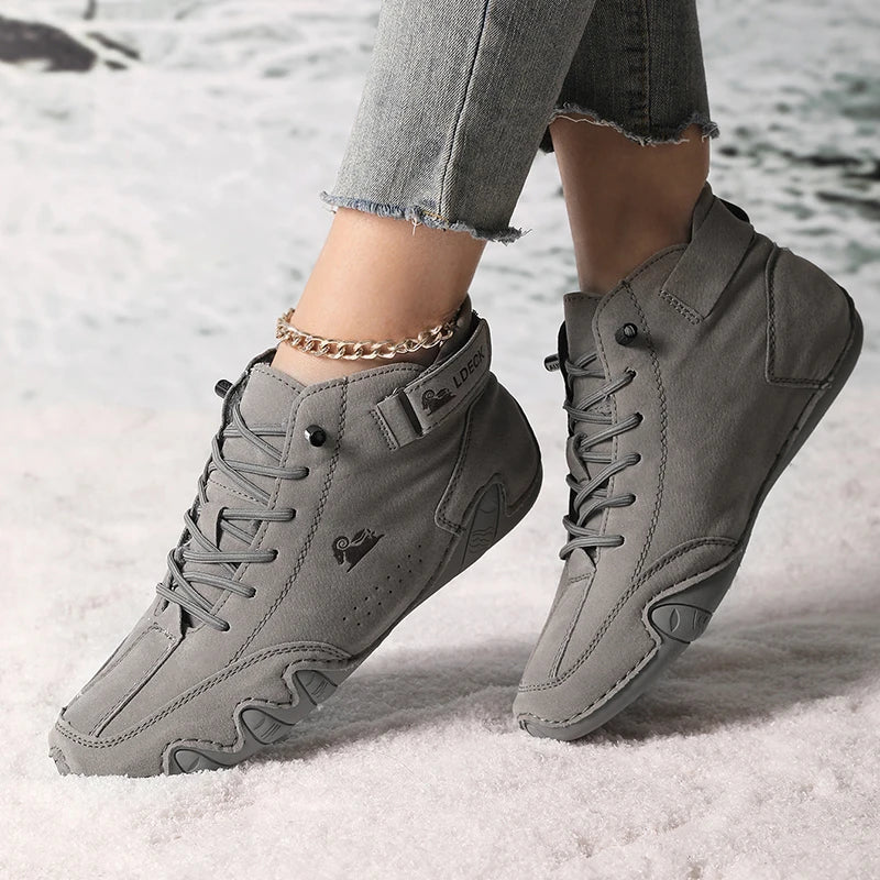 Zapatos Mujer impermeables, Cuero PU