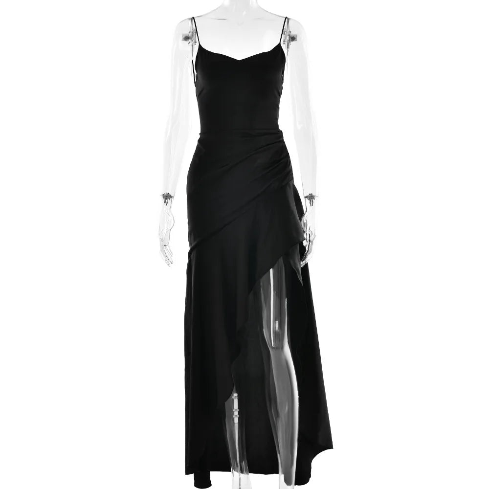 Samira - Vestido Maxi Satén