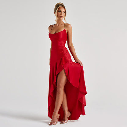 Samira - Vestido Maxi Satén