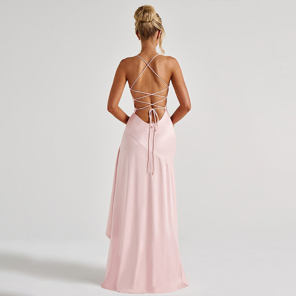 Samira - Vestido Maxi Satén