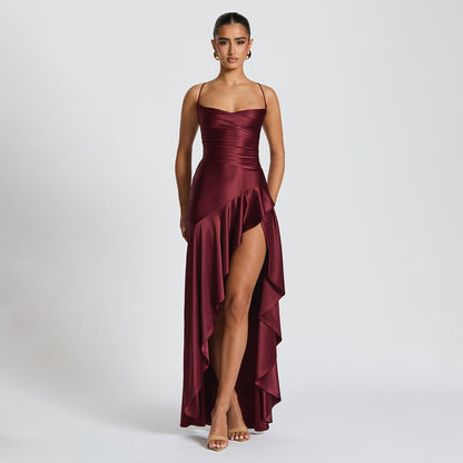 Samira - Vestido Maxi Satén