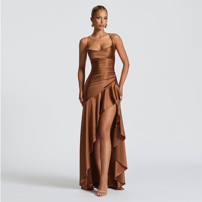 Samira - Vestido Maxi Satén