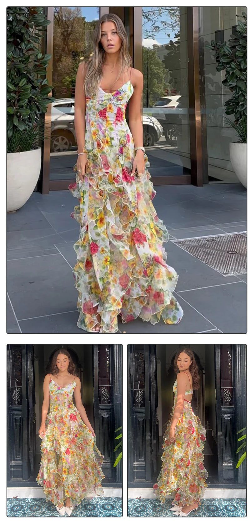 CARLA™ - Vestido Encanto Floral
