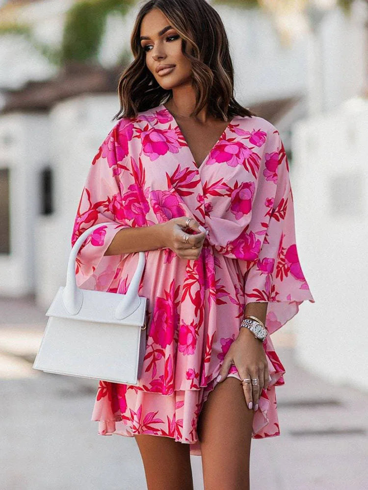 ANNALISE - Elegante minivestido para un look chic