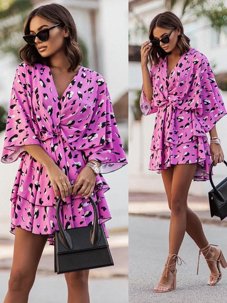 ANNALISE - Elegante minivestido para un look chic