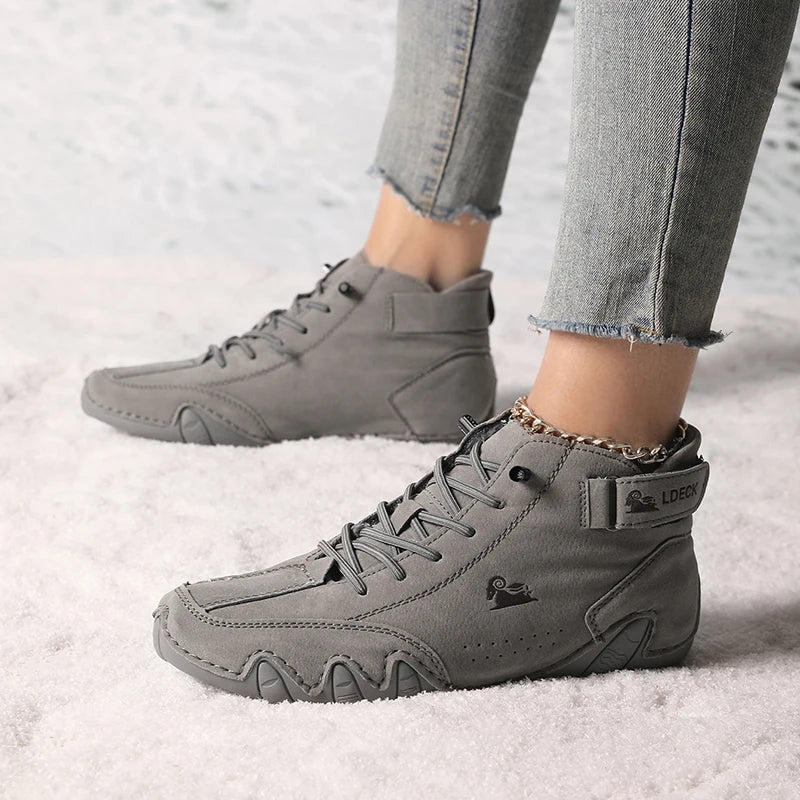 Zapatos Mujer impermeables, Cuero PU