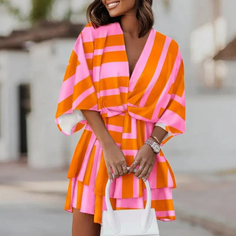 ANNALISE - Elegante minivestido para un look chic