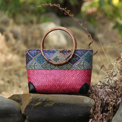 Bolso Bohemio tejido