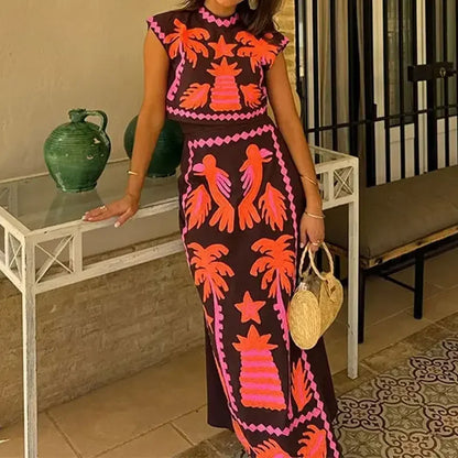NOUR - Conjunto Top y Falda
