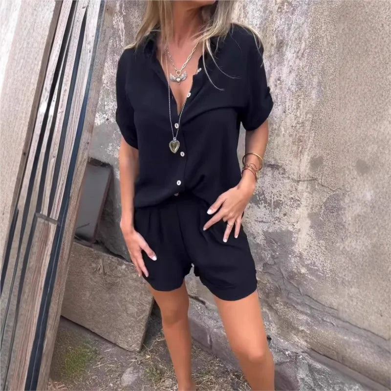 CAMELIA - Conjunto Blusa y Short