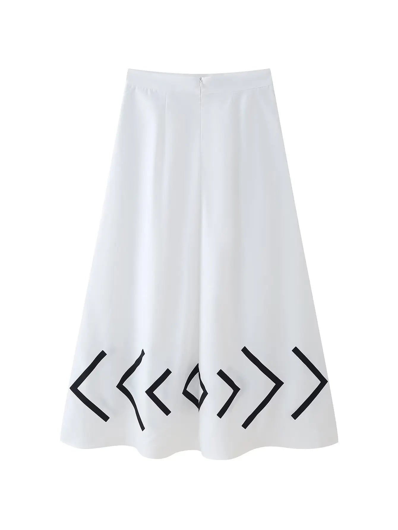 LIA - Top y Falda Estampado geométrico