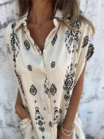 JOSEFA- Vestido veraniego con botones