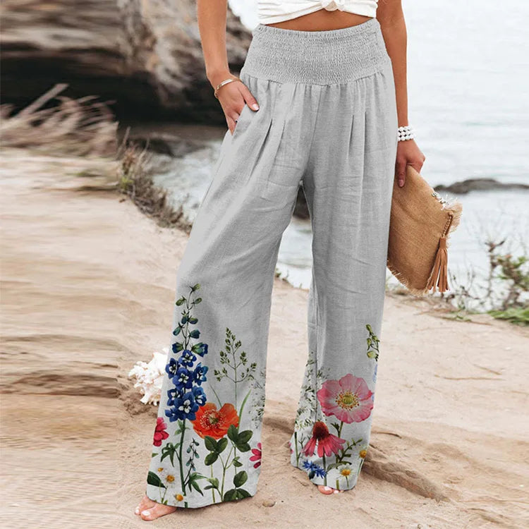 LEONA - Elegantes pantalones de verano para un look refrescante