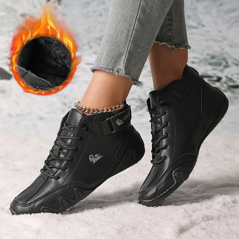 Zapatos Mujer impermeables, Cuero PU