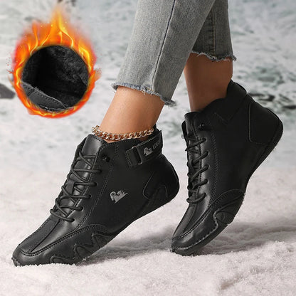 Zapatos Mujer impermeables, Cuero PU