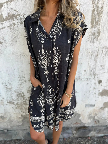 JOSEFA- Vestido veraniego con botones