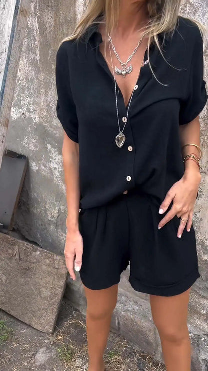 CAMELIA - Conjunto Blusa y Short