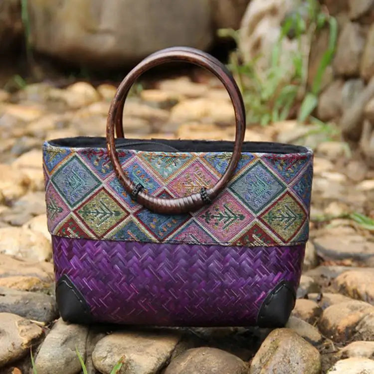 Bolso Bohemio tejido