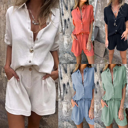 CAMELIA - Conjunto Blusa y Short