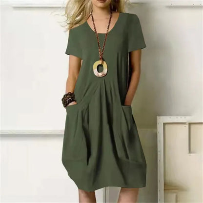 OLIVIA - Vestido Suelto Casua