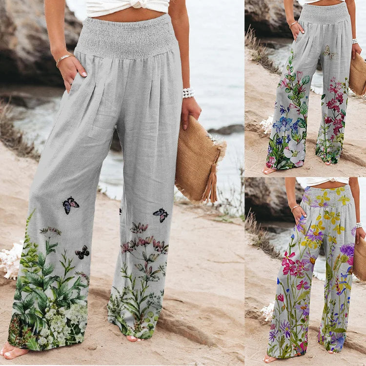 LEONA - Elegantes pantalones de verano para un look refrescante