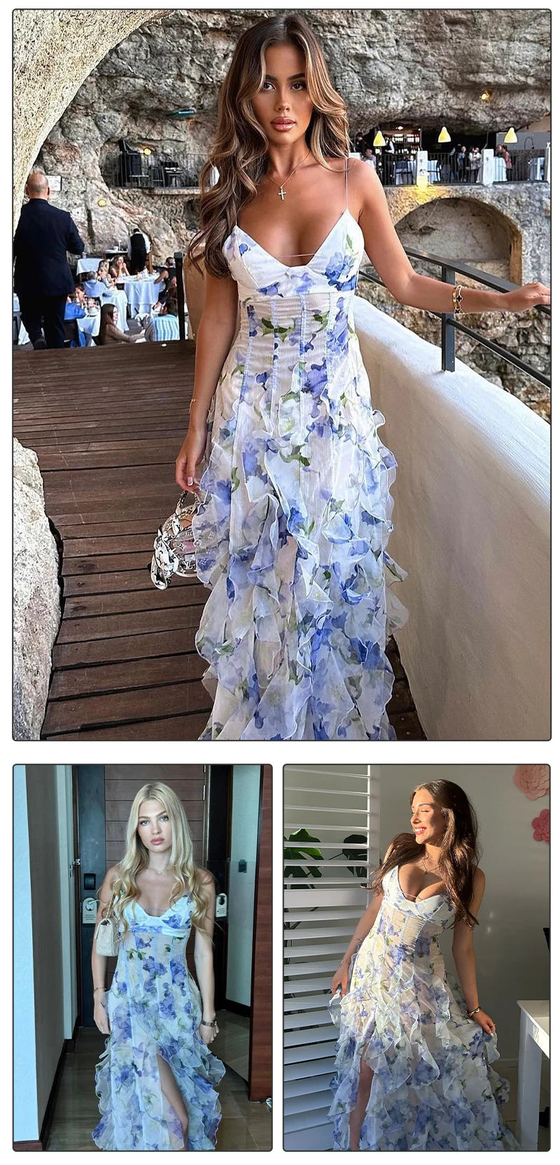 CARLA™ - Vestido Encanto Floral