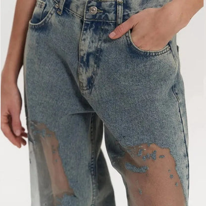 CHLOÉ -Jean Denim Transparente