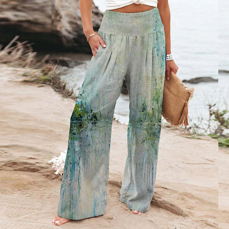 LEONA - Elegantes pantalones de verano para un look refrescante