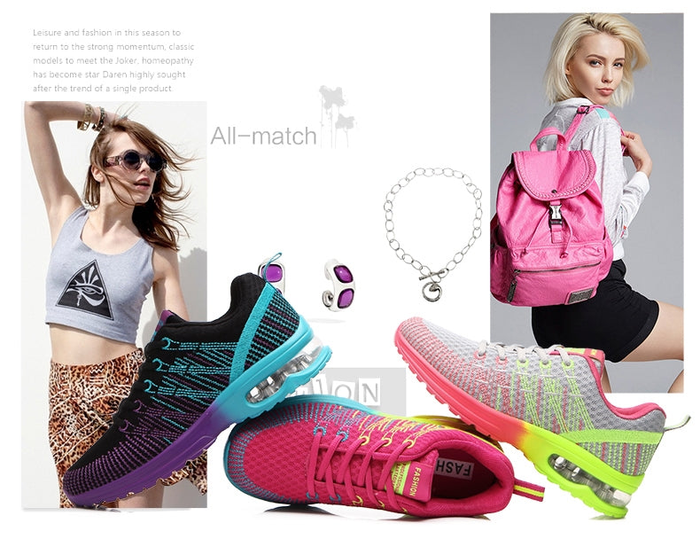 Zapatillas deportivos para mujer
