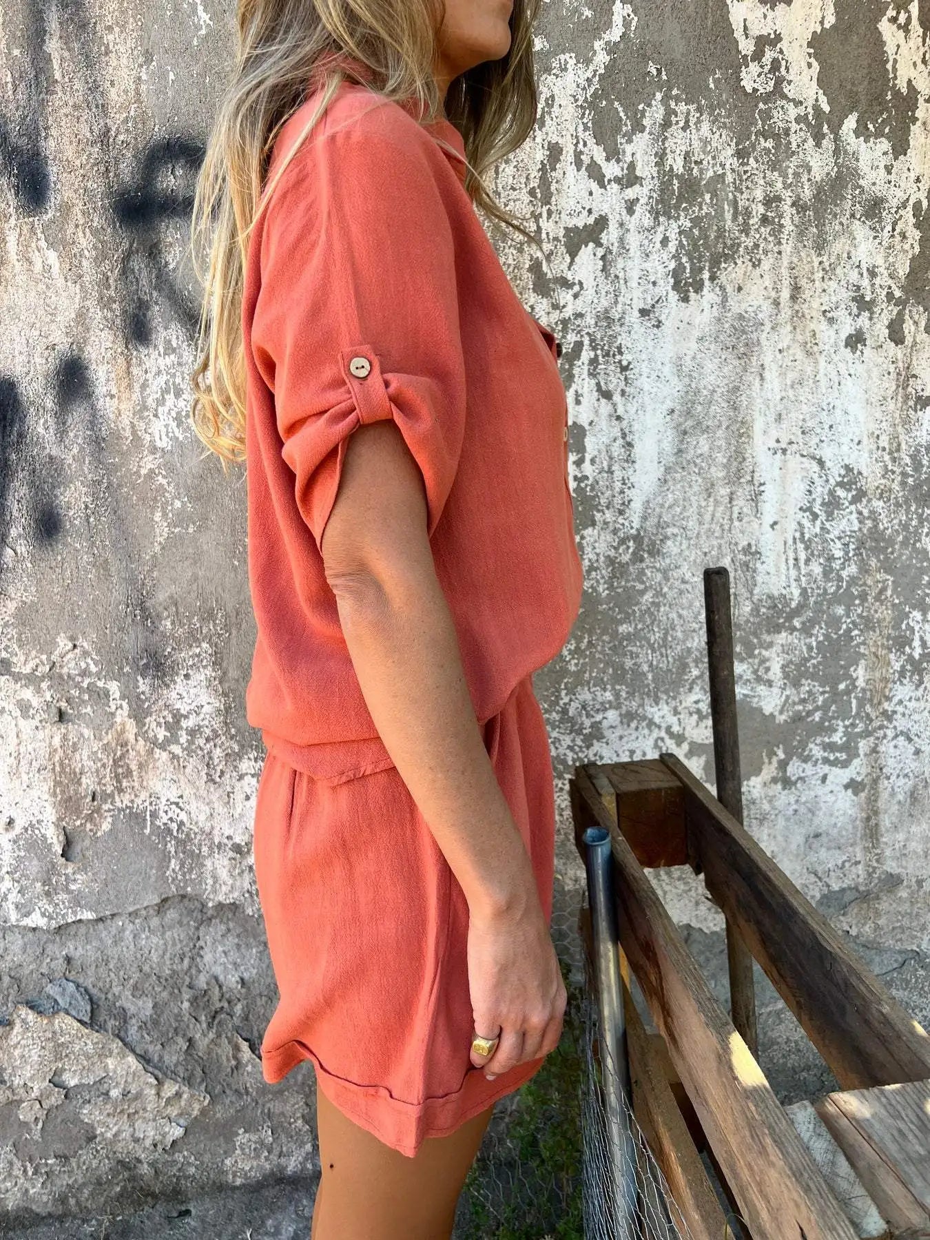 CAMELIA - Conjunto Blusa y Short