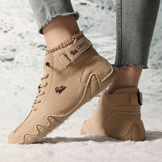 Zapatos Mujer impermeables, Cuero PU