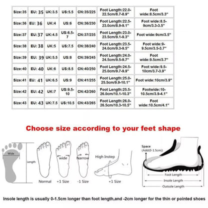 DAYESI - Zapatos Ergonómicos Flexibles