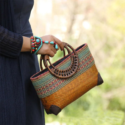 Bolso Bohemio tejido