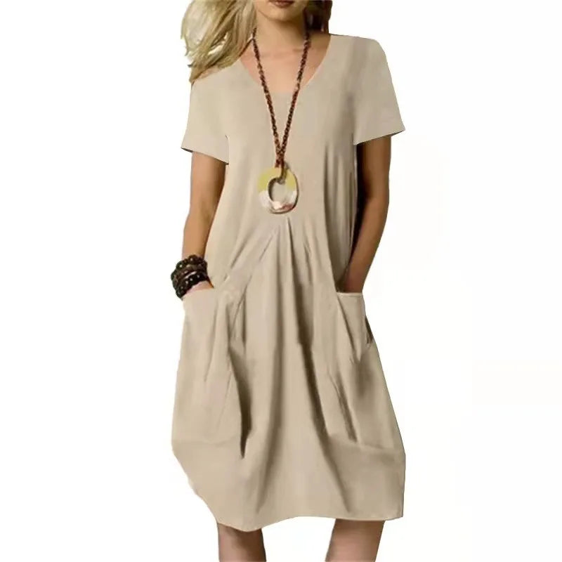 OLIVIA - Vestido Suelto Casua