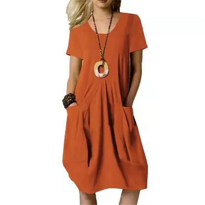 OLIVIA - Vestido Suelto Casua