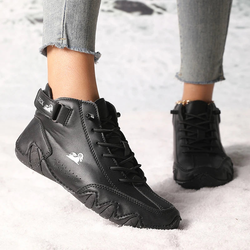 Zapatos Mujer impermeables, Cuero PU