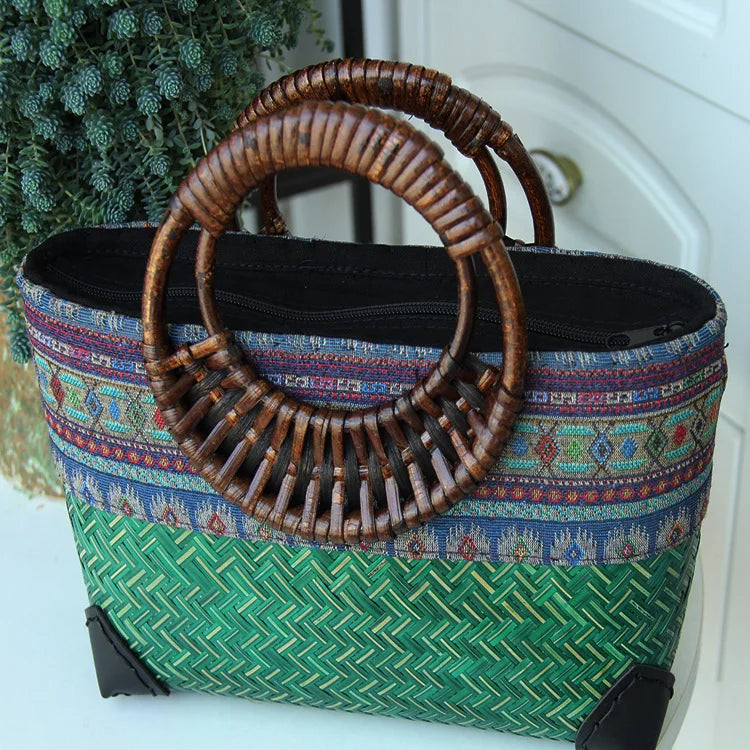 Bolso Bohemio tejido