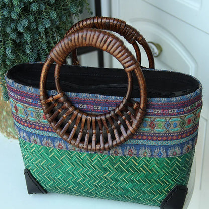 Bolso Bohemio tejido