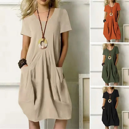 OLIVIA - Vestido Suelto Casua