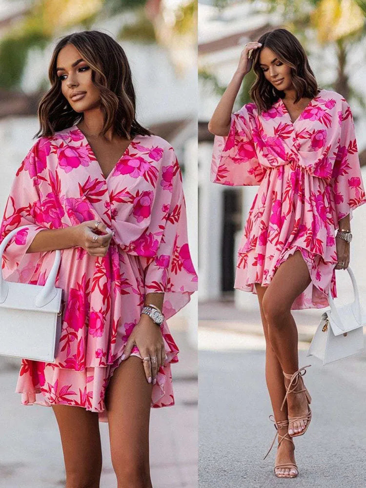 ANNALISE - Elegante minivestido para un look chic