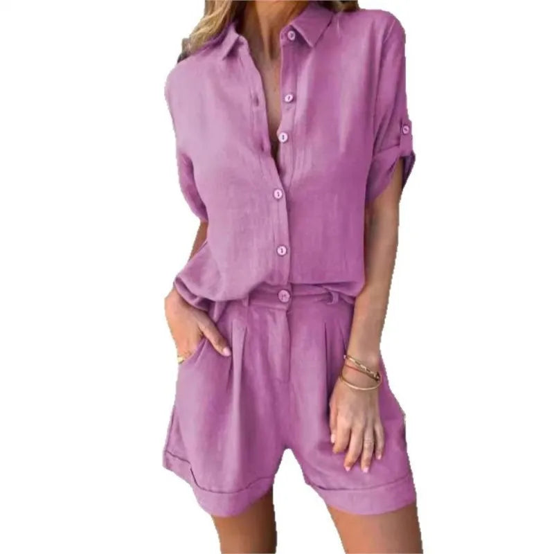 CAMELIA - Conjunto Blusa y Short