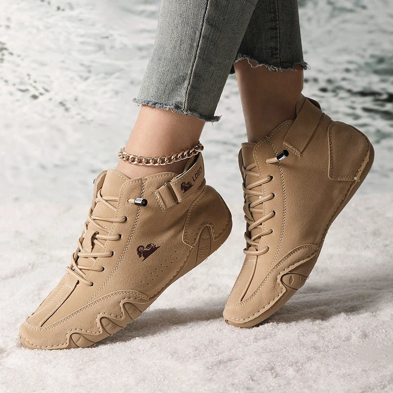 Zapatos Mujer impermeables, Cuero PU