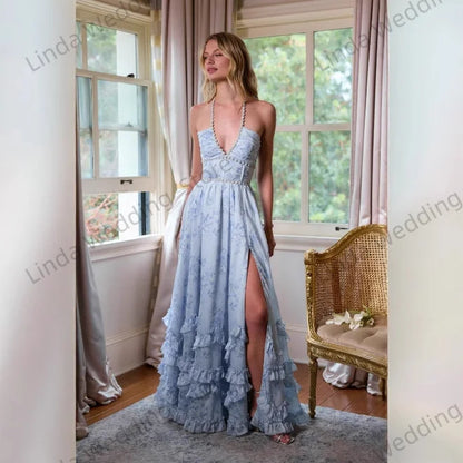 Emma A- Vestido Largo Floral