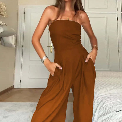 SILVIA- Mono Strapless Elegante