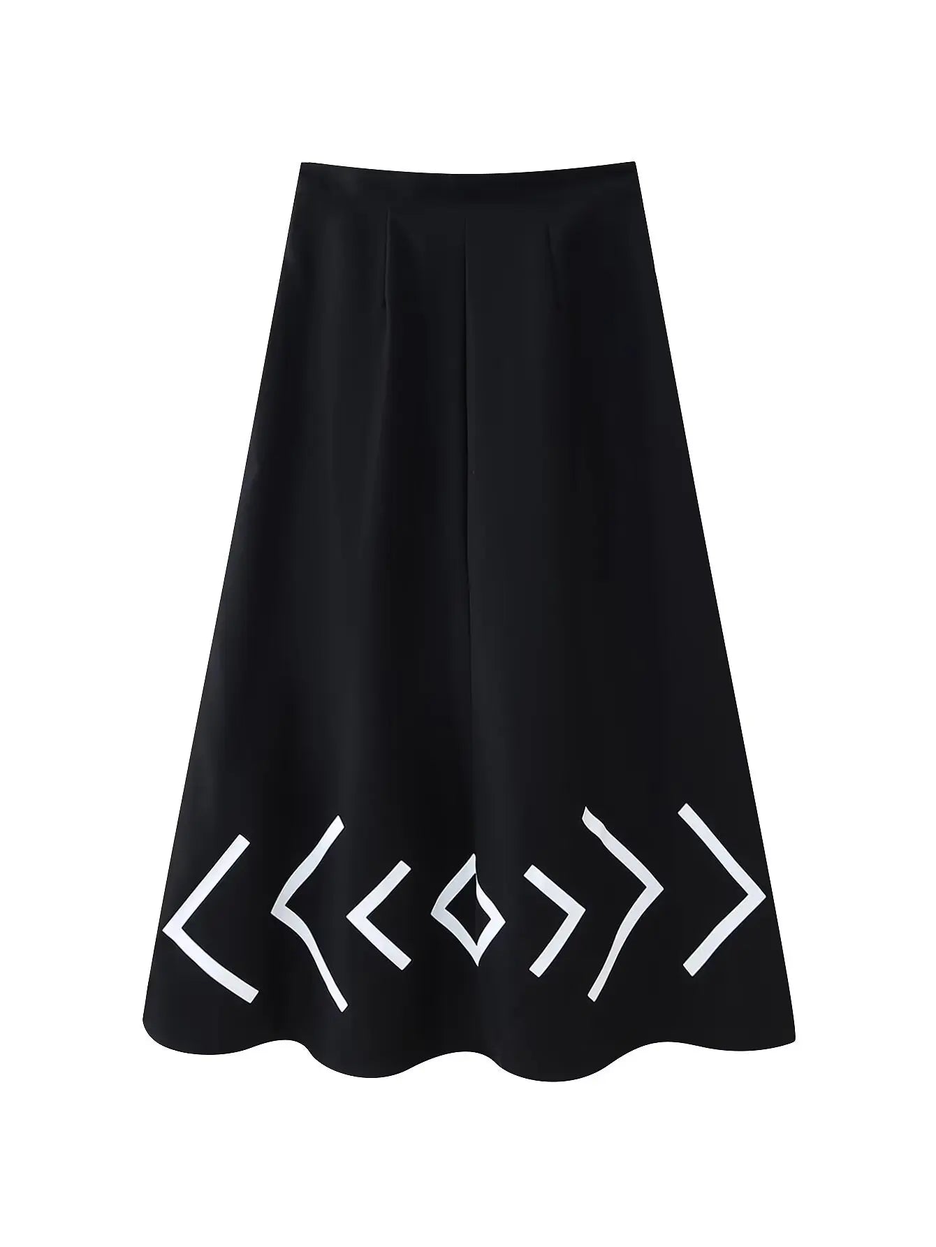 LIA - Top y Falda Estampado geométrico