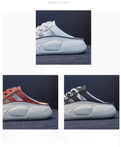 Zapatos De Mujer con suela gruesa transpirable,