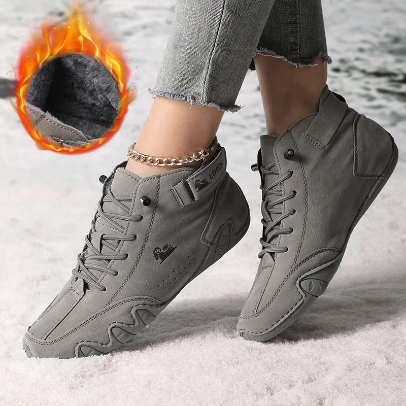 Zapatos Mujer impermeables, Cuero PU
