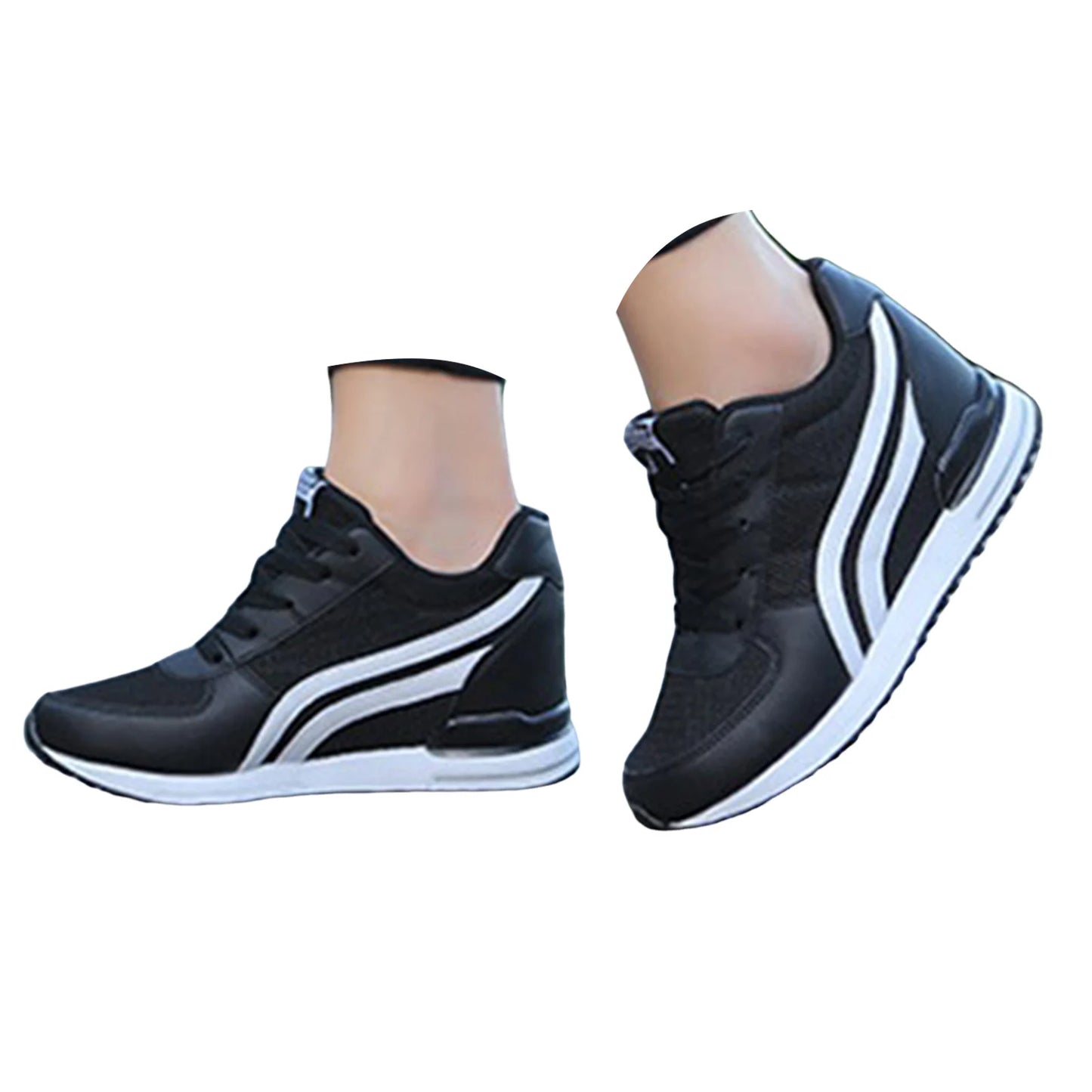 Zapatillas con cuña para mujer