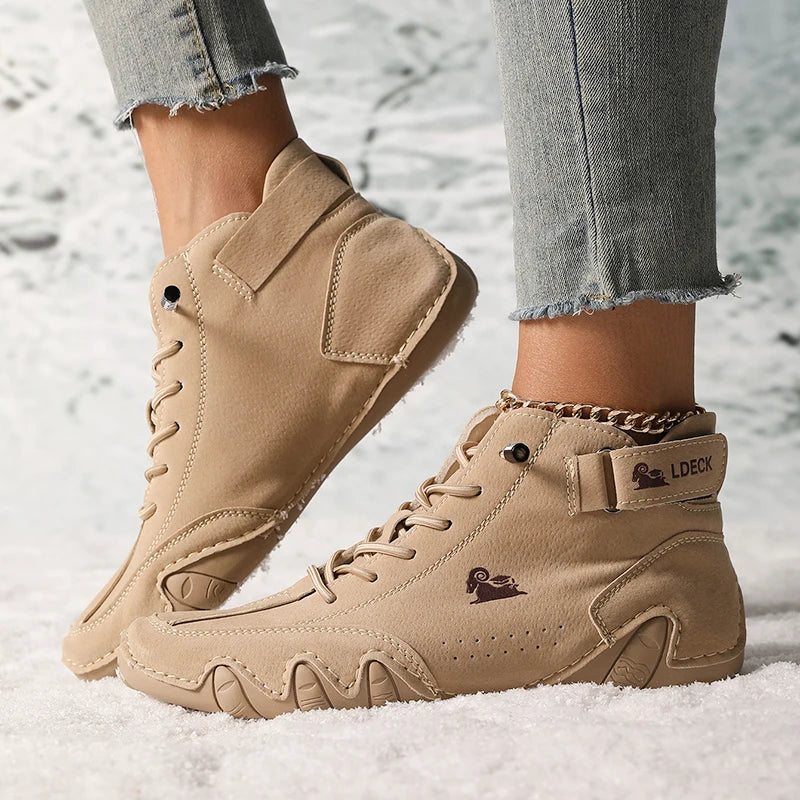 Zapatos Mujer impermeables, Cuero PU