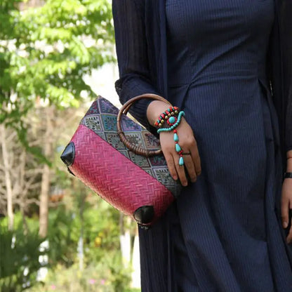 Bolso Bohemio tejido
